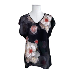 Unisex Ted Baker - Lühikeste käistega pluus, suurus 36 - Must (1)