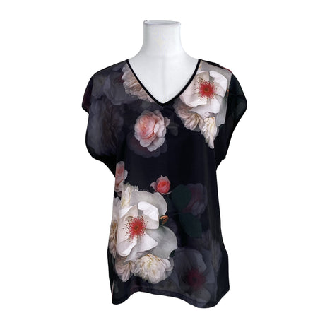 Unisex Ted Baker - Lühikeste käistega pluus, suurus 36 - Must ()