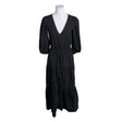 Unisex Tussah - Mitteveniv kleit, suurus 36 - Must ()