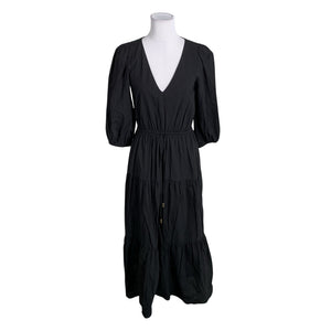 Unisex Tussah - Mitteveniv kleit, suurus 36 - Must (1)