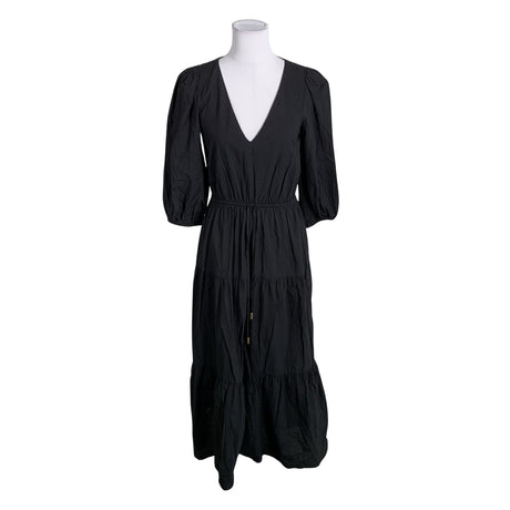 Unisex Tussah - Mitteveniv kleit, suurus 36 - Must ()