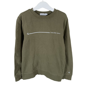 Unisex Calvin Klein Jeans - Dressikangast pluus, suurus 134 - 140 - Roheline (1)