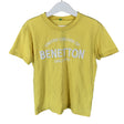 Unisex Benetton - T-särk, suurus 122 - 128 - Kollane ()