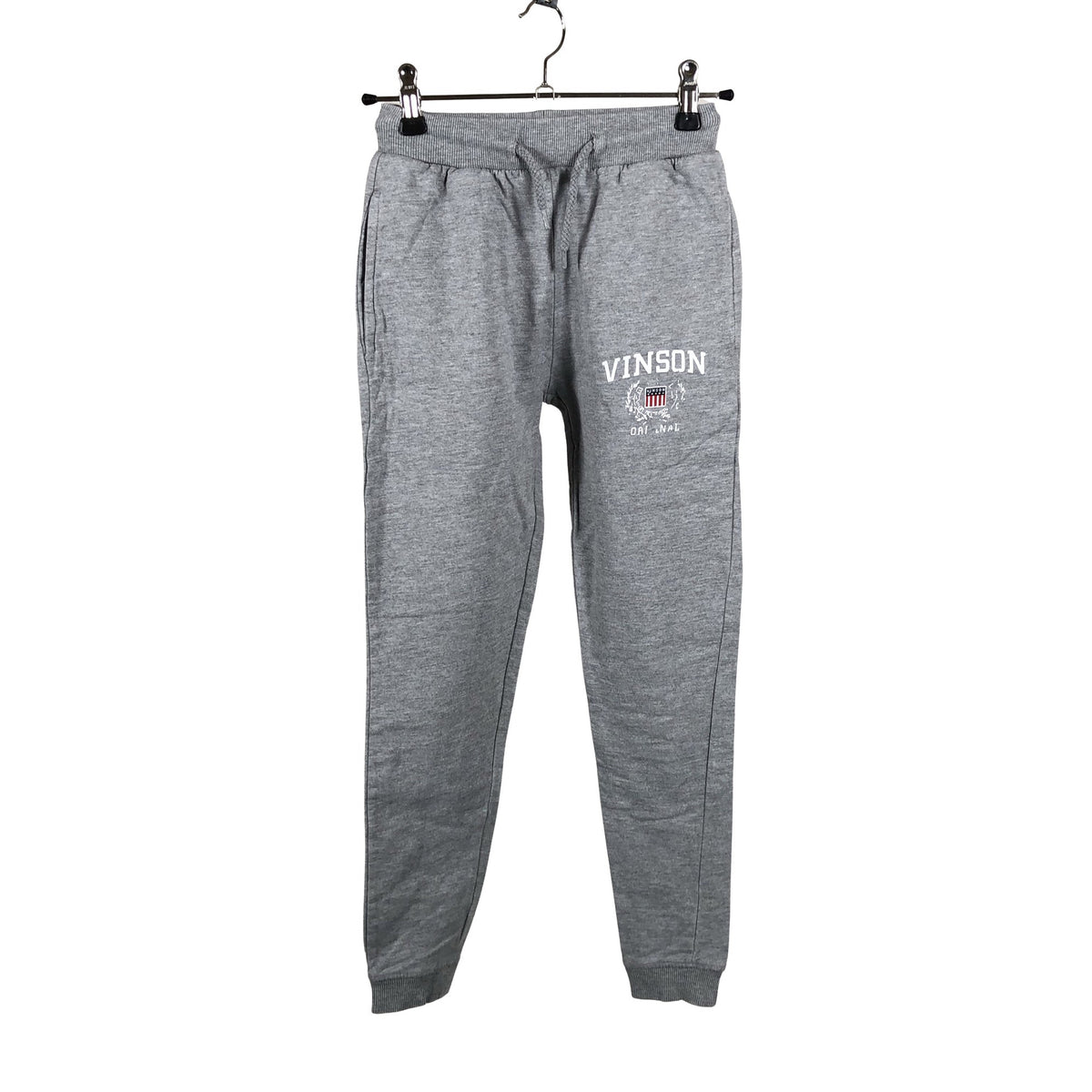 Unisex Vinson - Dressikangast püksid, suurus 134 - 140 - Hall (1)