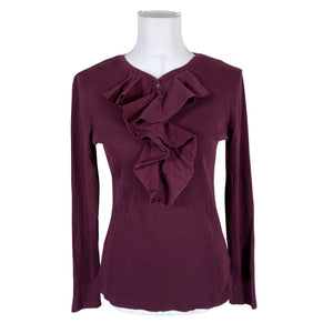 Unisex Lauren Ralph Lauren - Trikotaažist pluus, suurus 40 - Veinipunane (1)