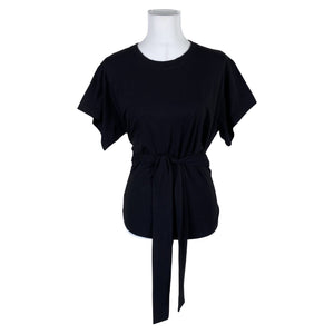 Unisex R/H Studio - Lühikeste käistega pluus, suurus 40 - Must (1)