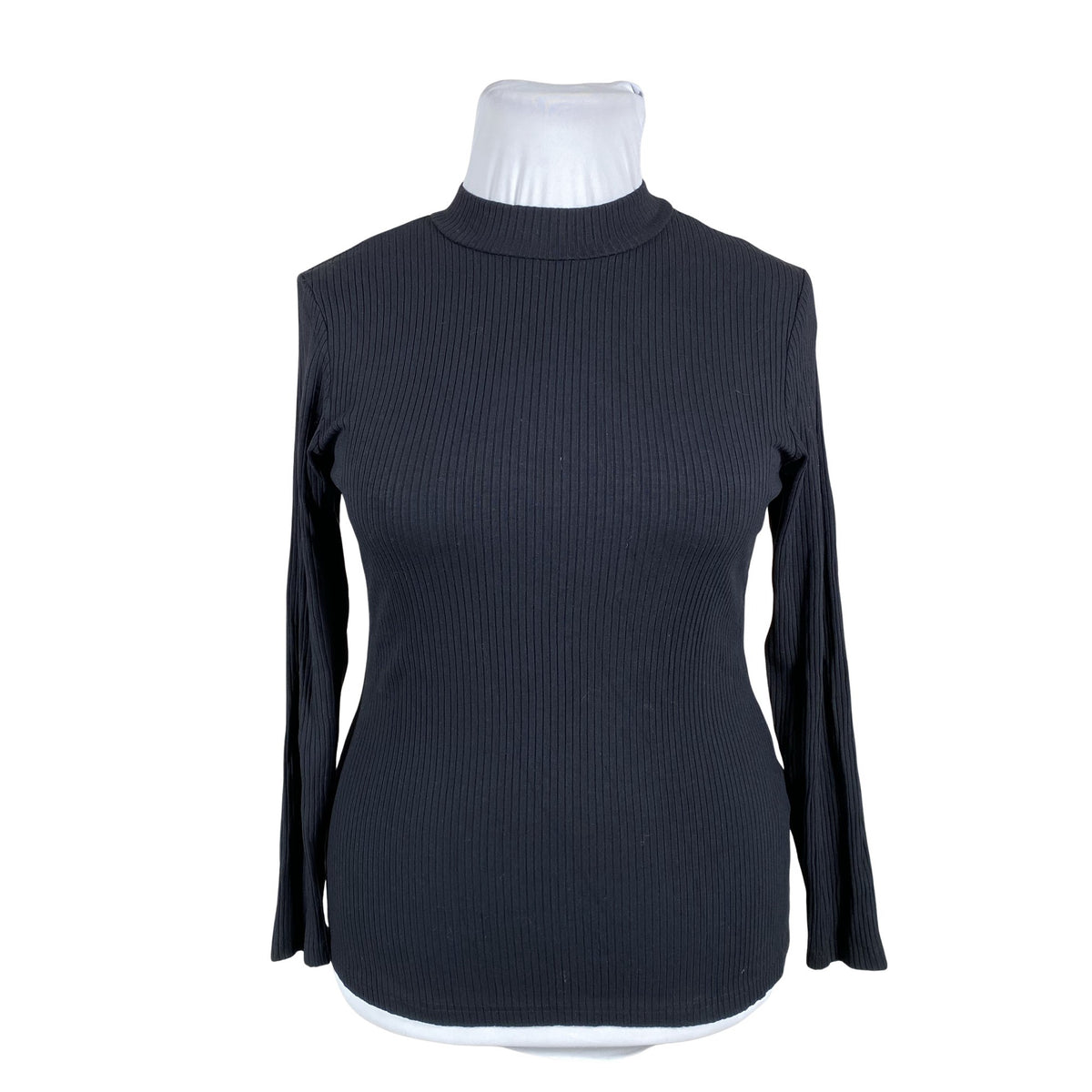 Unisex NOSH - Trikotaažist pluus, suurus 42 - Must (1)