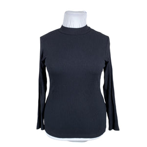Unisex NOSH - Trikotaažist pluus, suurus 42 - Must (1)