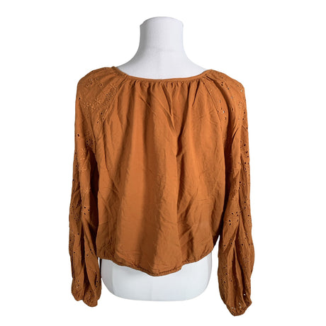 Unisex Lindex - Pluus, suurus 40 - Pruun (2)