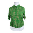 Unisex Jake's - Lühikeste käistega pluus, suurus 42 - Roheline ()