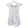 Unisex Frugi - Mitteveniv kleit, suurus 104 - 110 - Valge ()