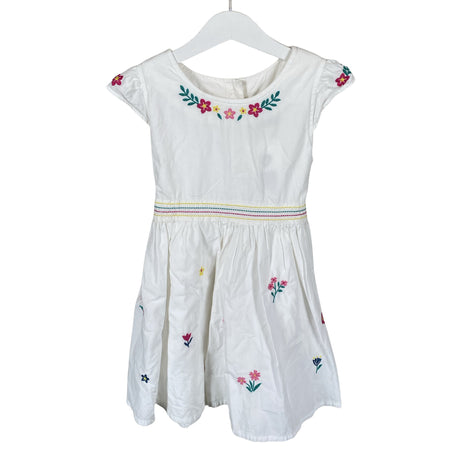 Unisex Frugi - Mitteveniv kleit, suurus 104 - 110 - Valge ()