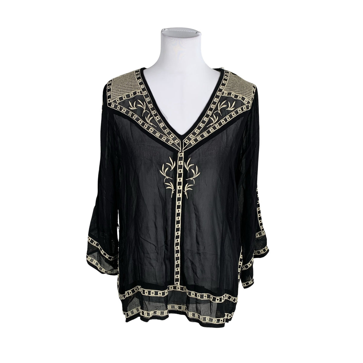 Unisex Summum Woman - Pluus, suurus 38 - Must (1)