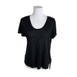 Unisex Filippa K. - T-särk, suurus 38 - Must ()