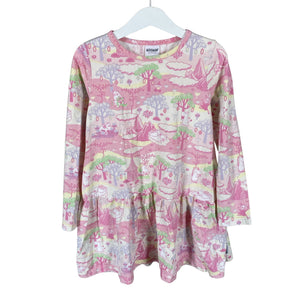 Unisex Moomin by Martinex - Trikotaažist kleit, suurus 116 - 122 - Heleroosa (1)