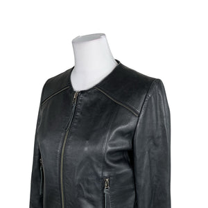 Unisex Selected - Nahktagi, suurus 36 - Must (3)
