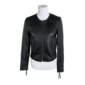 Unisex Selected - Nahktagi, suurus 36 - Must (1)