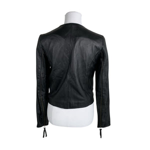 Unisex Selected - Nahktagi, suurus 36 - Must (2)