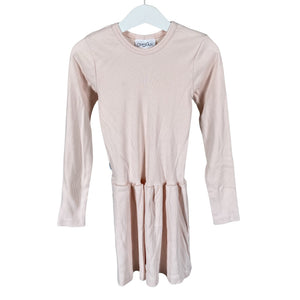 Unisex Gugguu - Trikotaažist kleit, suurus 116 - 122 - Heleroosa (1)