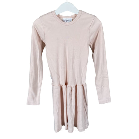 Unisex Gugguu - Trikotaažist kleit, suurus 116 - 122 - Heleroosa ()