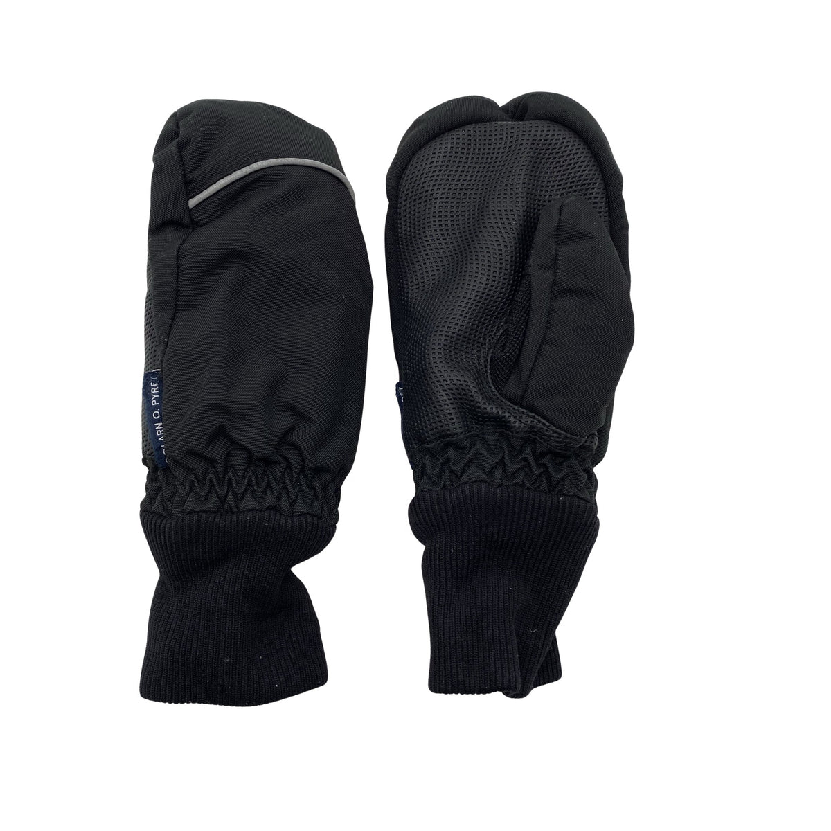 Unisex Polarn O. Pyret - Talvekindad, suurus 3 - 4 vuotta - Must (1)