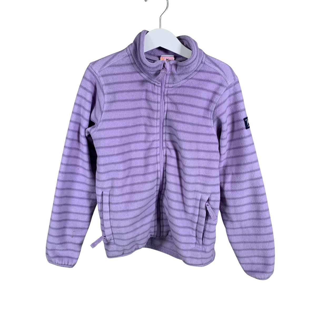 Unisex Polarn O. Pyret - Fliisjakk, suurus 122 - 128 - Lilla (1)