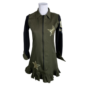 Unisex Bikatelier - Mitteveniv kleit, suurus 34 - Roheline (1)