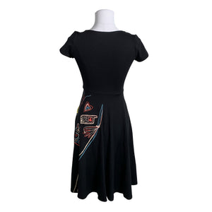 Unisex Desigual - Trikotaažist kleit, suurus 34 - Must (2)