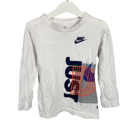 Unisex Nike - Trikotaažist pluus, suurus 104 - 110 - Valge ()