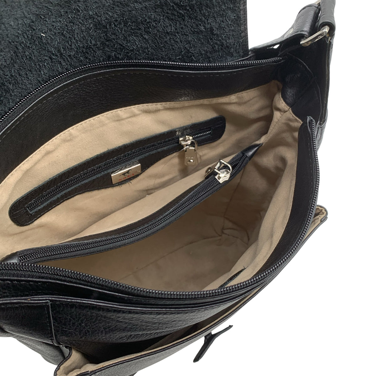 Unisex Saki - Õlakott, suurus Midi - Must (2)
