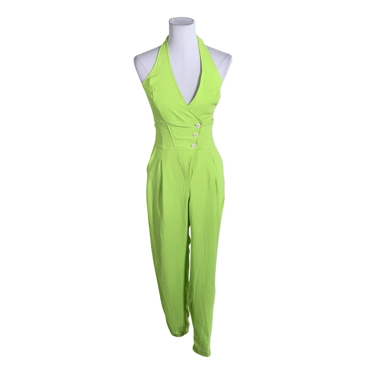 Unisex Carher Barcelona - Pükskostüüm, suurus 34 - Roheline (1)