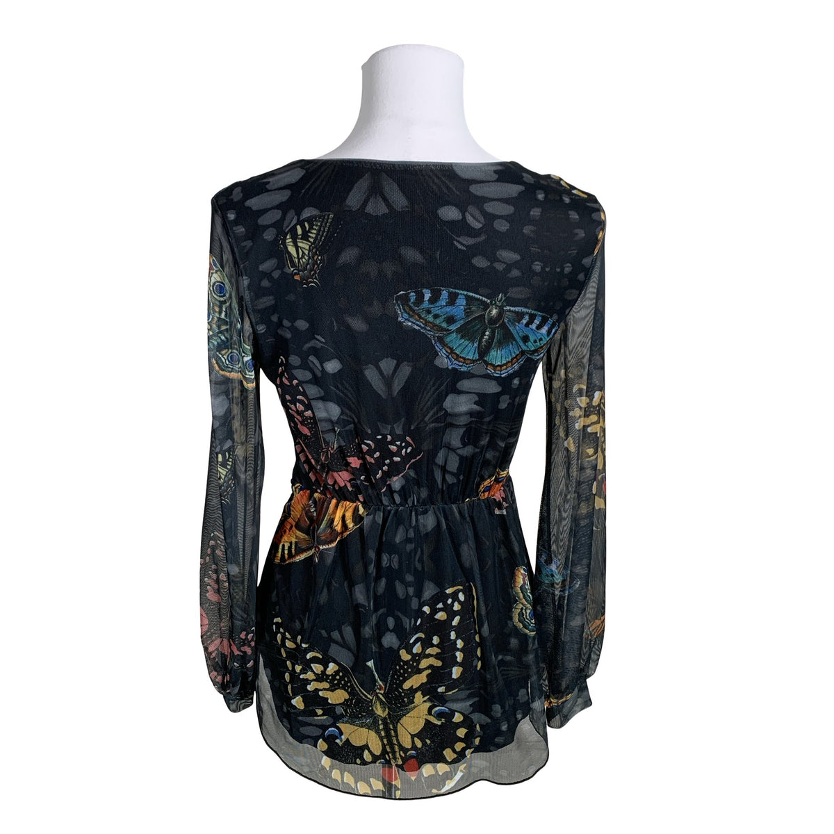 Unisex Desigual - Trikotaažist pluus, suurus 34 - Must (2)