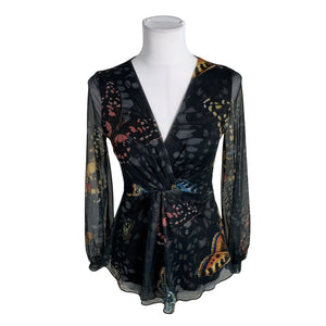 Unisex Desigual - Trikotaažist pluus, suurus 34 - Must (1)