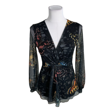 Unisex Desigual - Trikotaažist pluus, suurus 34 - Must ()