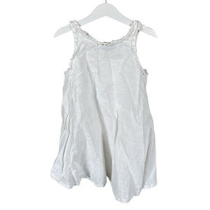 Unisex Hulmu - Mitteveniv kleit, suurus 116 - 122 - Valge (1)