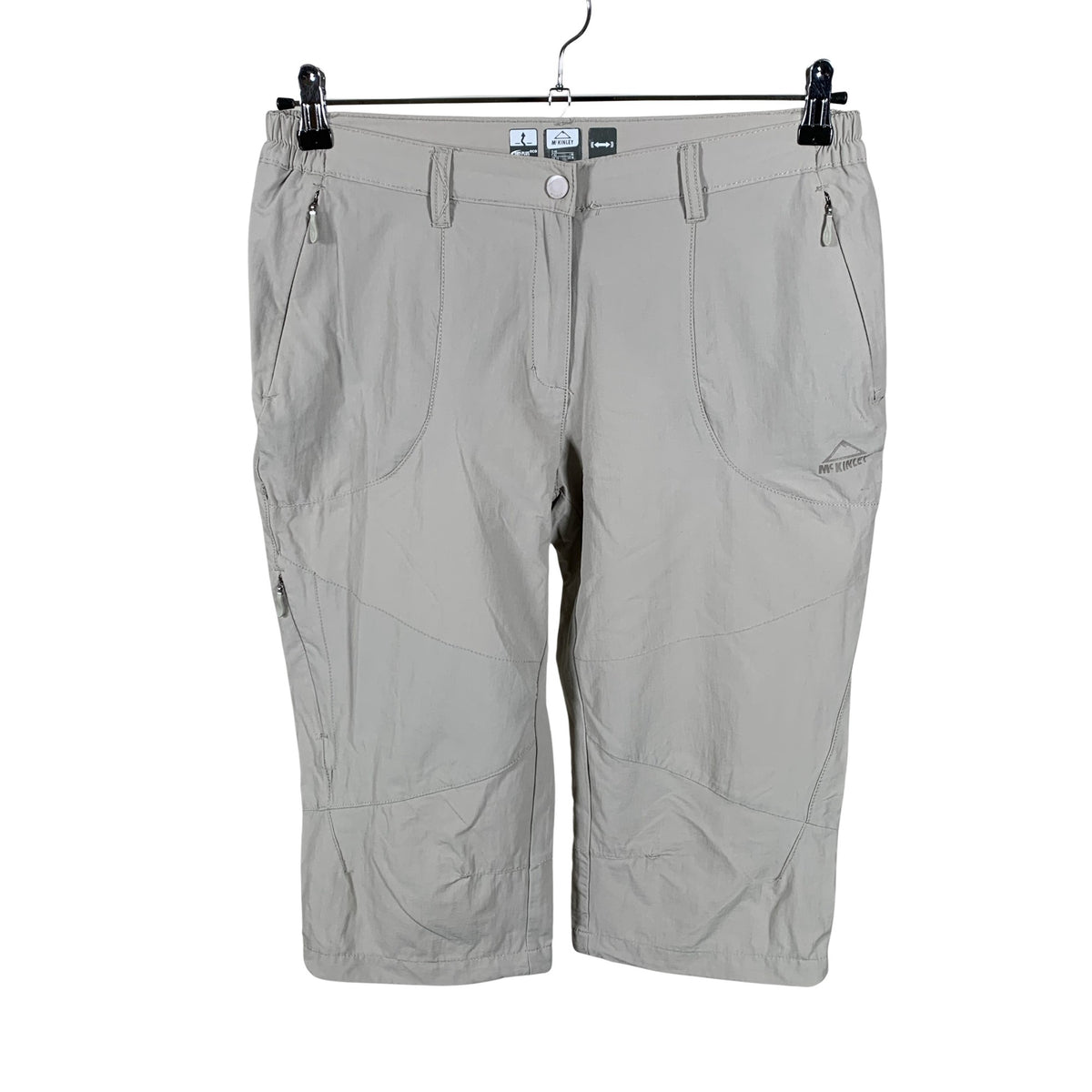 Unisex McKinley - Mittevenivad poolpikad püksid, suurus 40 - Hall (1)