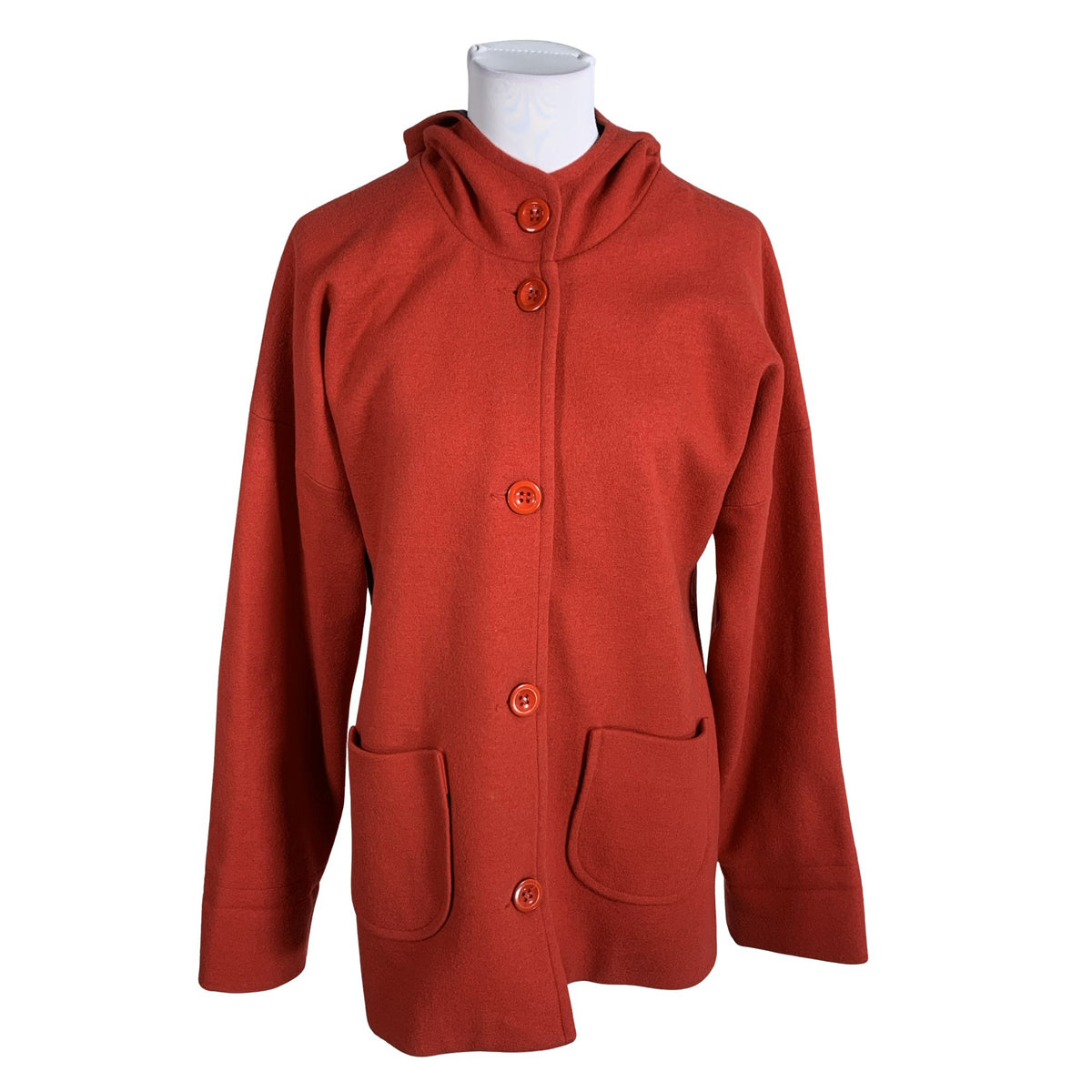 Unisex Marimekko - Villane mantel, suurus 40 - Punane (1)