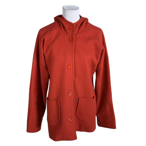 Unisex Marimekko - Villane mantel, suurus 40 - Punane (1)
