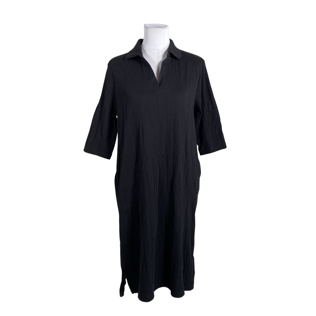 Unisex Finnwear - Trikotaažist kleit, suurus 38 - Must (1)