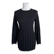 Unisex S.T.I - Kootud tuunika, suurus 38 - Must ()