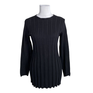 Unisex S.T.I - Kootud tuunika, suurus 38 - Must (1)