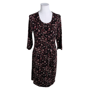 Unisex Ril's - Trikotaažist kleit, suurus 38 - Veinipunane (1)