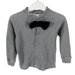 Unisex MUKA VA - Trikotaažist pluus, suurus 92 - 98 - Must (1)