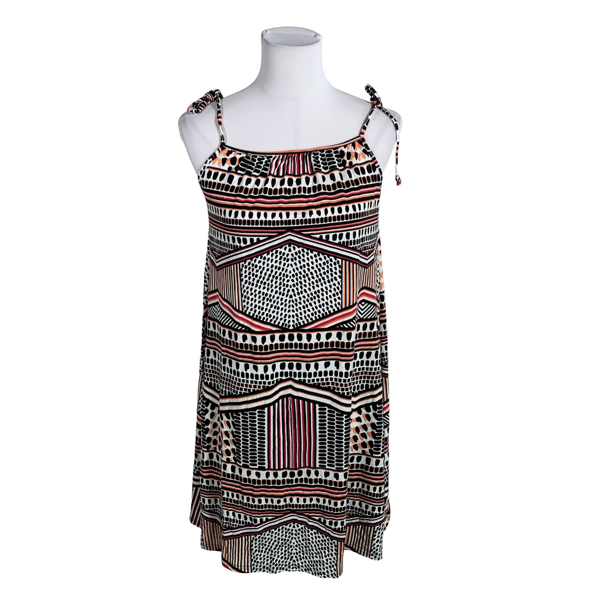 Unisex Nanso - Trikotaažist kleit, suurus 38 - Valge (1)