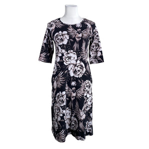 Unisex Ehta - Trikotaažist kleit, suurus 36 - Must (1)
