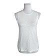 Unisex Casall - Trikotaažist topp, suurus 34 - Valge ()