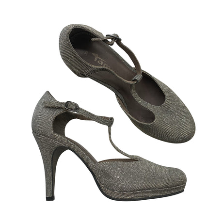 Unisex Tamaris - Pidulikud kontsakingad, suurus 38 - Hall ()
