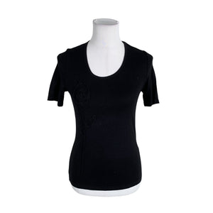 Unisex Global - T-särk, suurus 34 - Must (1)