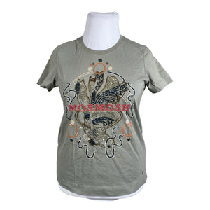 Unisex Mos Mosh - T-särk, suurus 42 - Roheline (1)