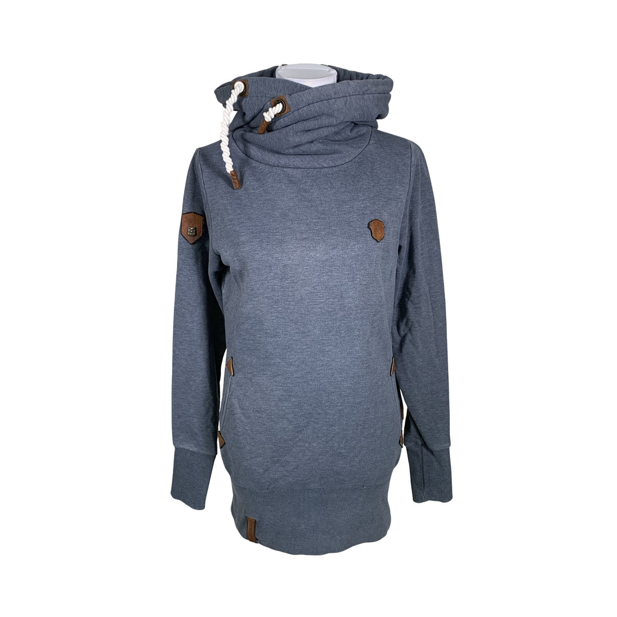Unisex Naketano - Dressipluus, suurus 38 - Hall (1)